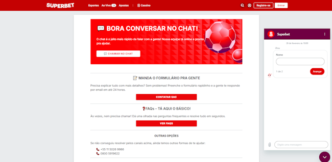Depósito mínimo novibet