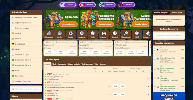 Site de aposta com bonus